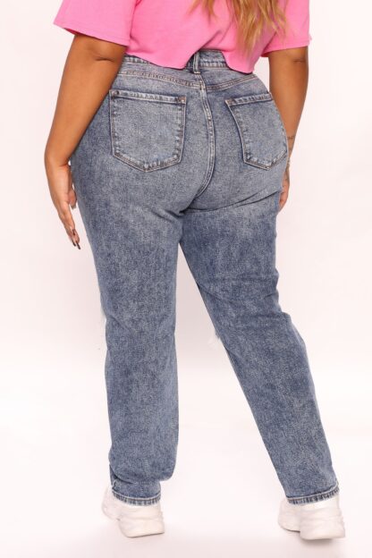 Jeans Boyfriend Rasgados de Tiro Alto - Image 7